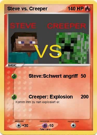 Pokemon Steve vs. Creeper