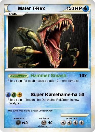 Pokemon Water T-Rex