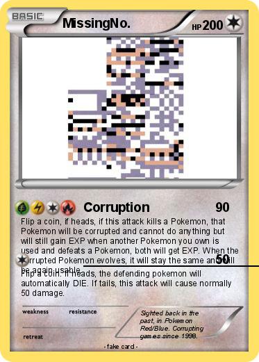 Pokemon MissingNo.