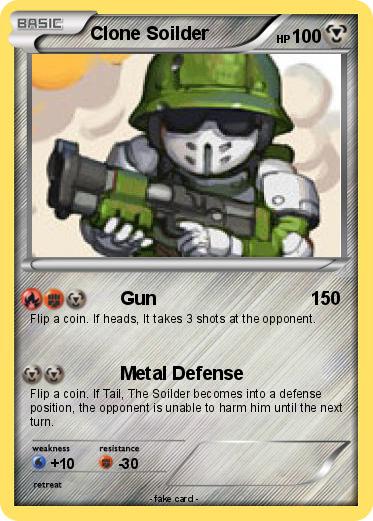 Pokemon Clone Soilder