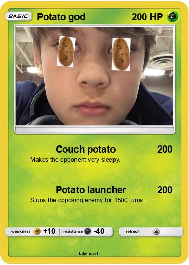Pokemon Potato god