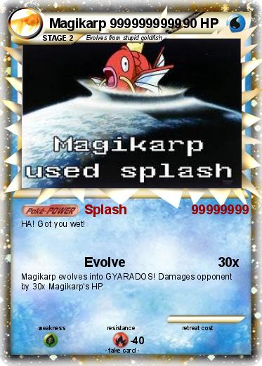 Pokemon Magikarp 9999999999