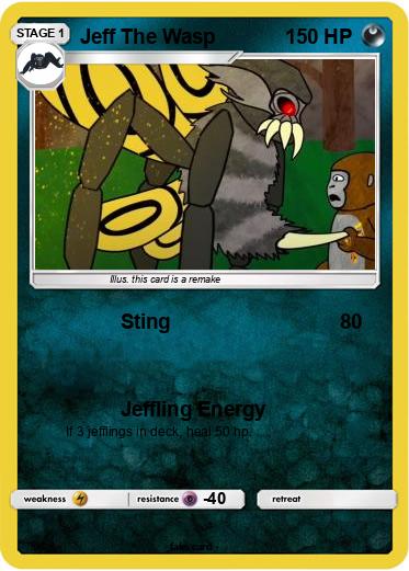 Pokemon Jeff The Wasp
