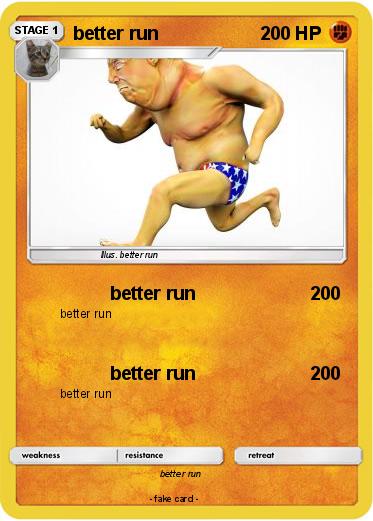 Pokemon better run