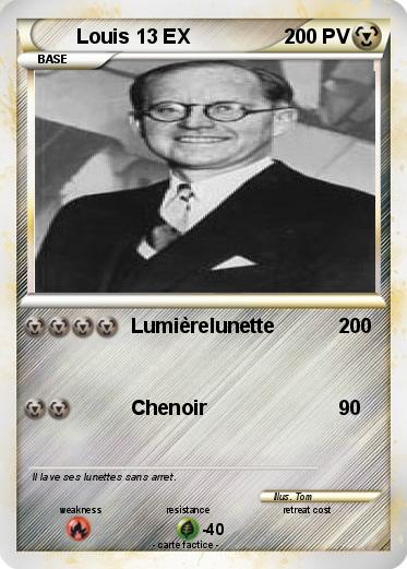 Pokemon Louis 13 EX