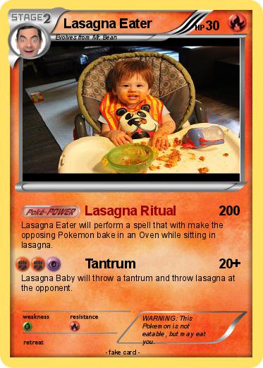 Pokemon Lasagna Eater