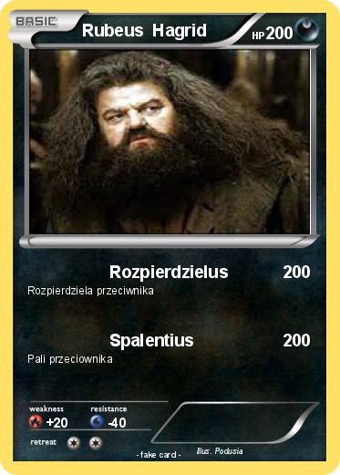Pokemon Rubeus  Hagrid