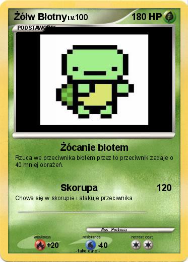 Pokemon Żółw Błotny