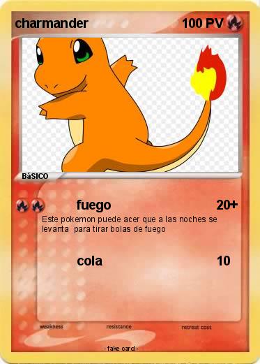 Pokemon charmander
