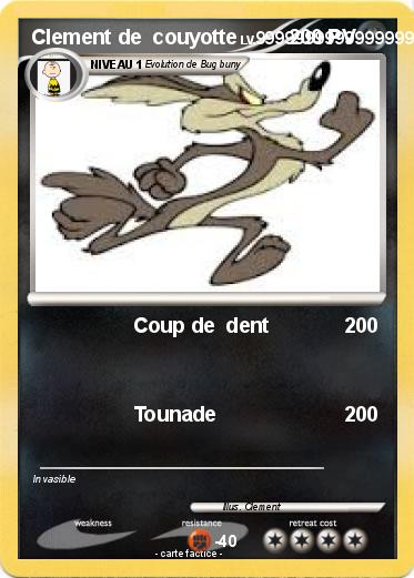 Pokemon Clement de  couyotte