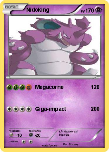 Pokemon Nidoking