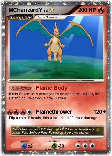 Pokemon MCharizardY