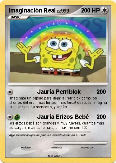 Pokemon Imaginación Real