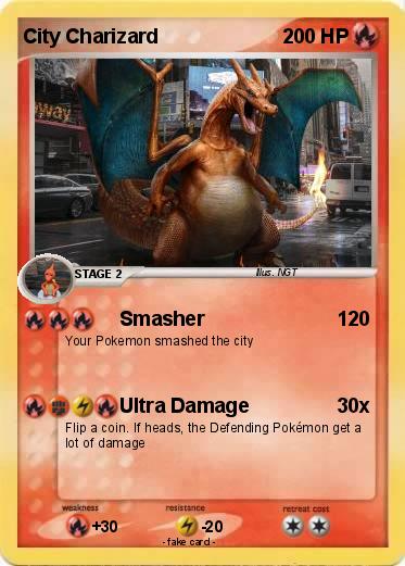 Pokemon City Charizard