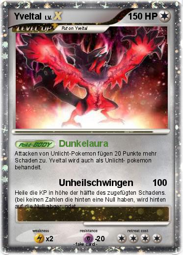Pokemon Yveltal