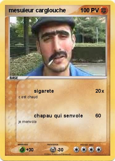 Pokemon mesuieur carglouche