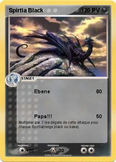 Pokemon Spirtia Black