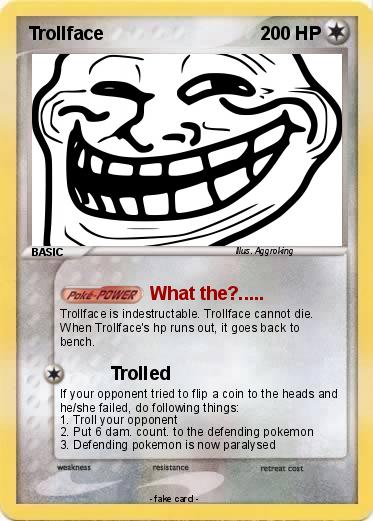 Pokemon Trollface