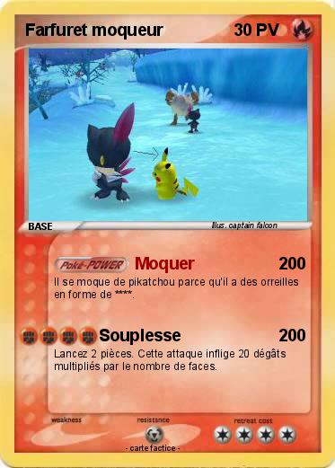 Pokemon Farfuret moqueur