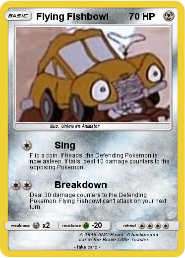 Pokemon Flying Fishbowl