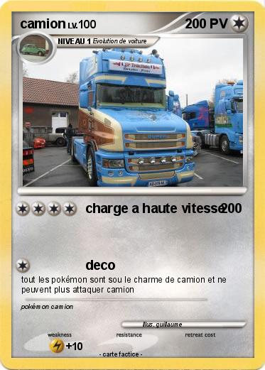 Pokemon camion
