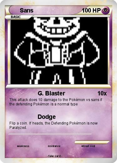 Pokemon Sans