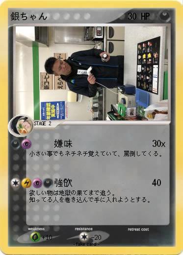 Pokemon 銀ちゃん