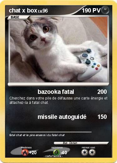 Pokemon chat x box