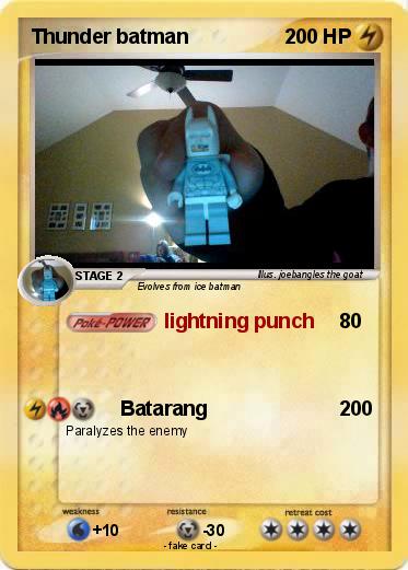 Pokemon Thunder batman