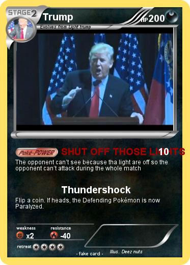 Pokemon Trump