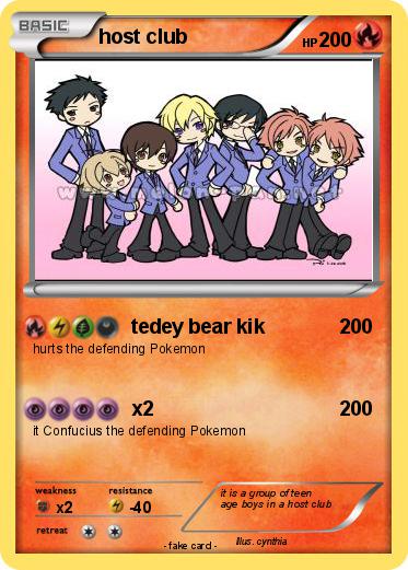 Pokemon host club