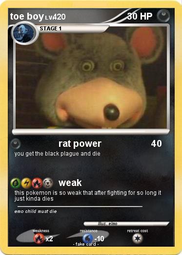 Pokemon toe boy
