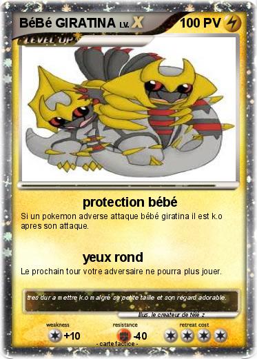Pokemon BéBé GIRATINA
