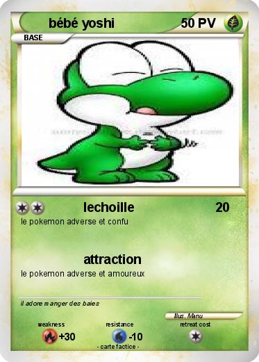 Pokemon bébé yoshi