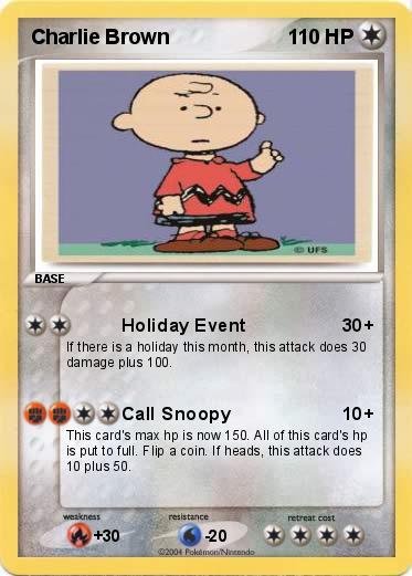 Pokemon Charlie Brown
