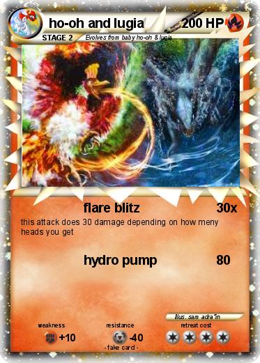 Pokemon ho-oh and lugia
