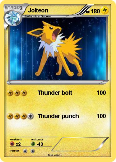Pokemon Jolteon