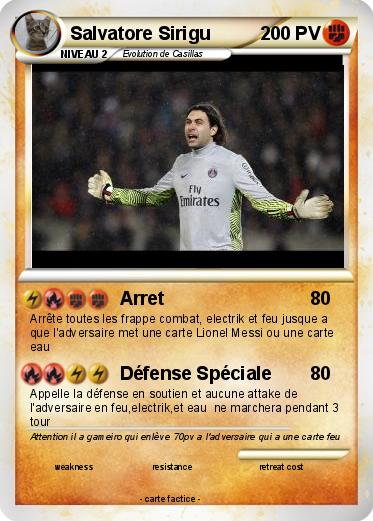 Pokemon Salvatore Sirigu