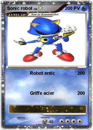 Pokemon Sonic robot