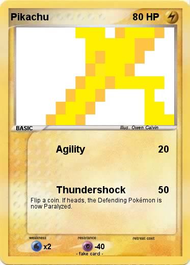 Pokemon Pikachu