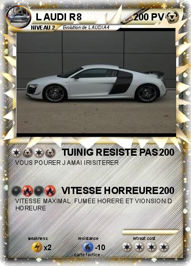 Pokemon L AUDI R8