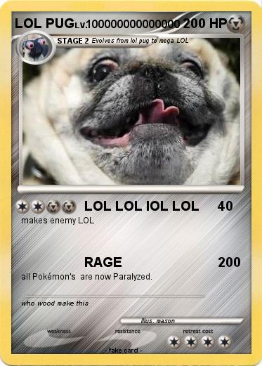 Pokemon LOL PUG