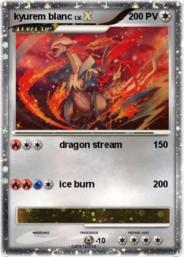 Pokemon kyurem blanc
