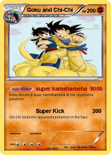 Pokemon Goku and Chi-Chi