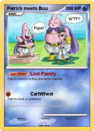 Pokemon Patrick meets Buu