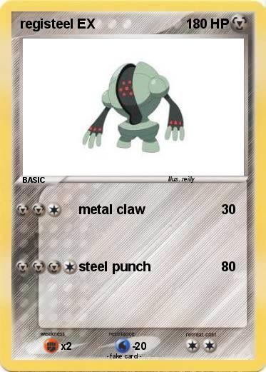 Pokemon registeel EX