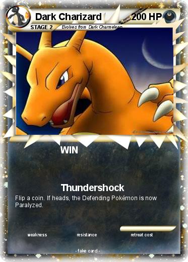 Pokemon Dark Charizard