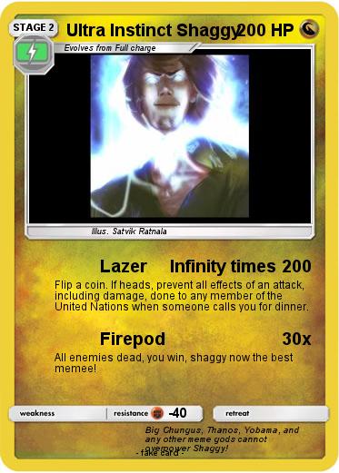 Pokemon Ultra Instinct Shaggy
