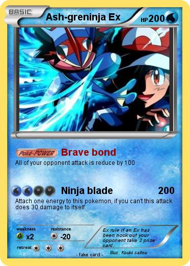 Pokemon Ash-greninja Ex