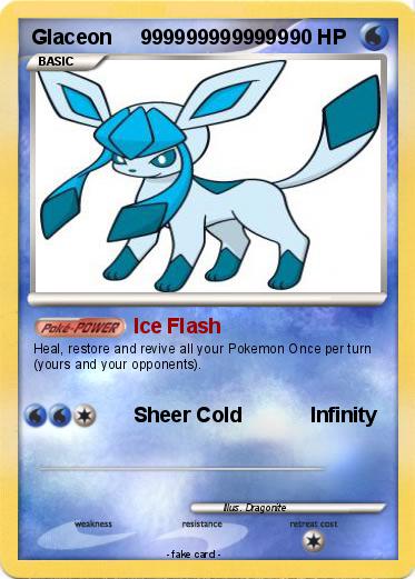 Pokemon Glaceon     9999999999999